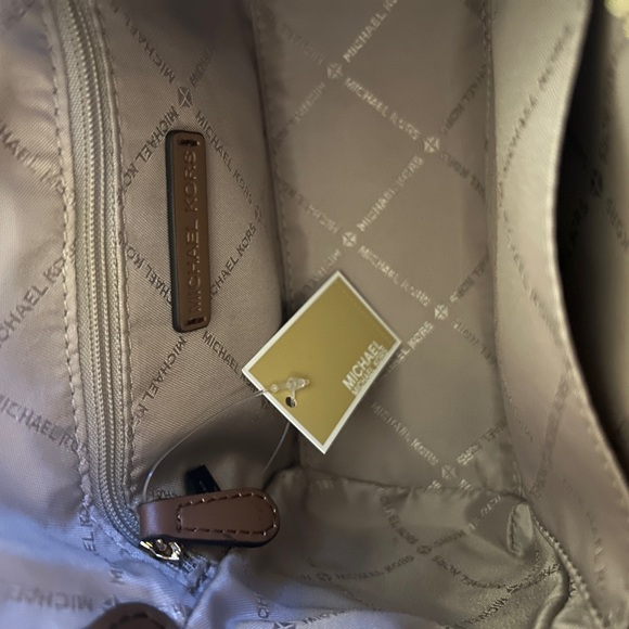 Michael Kors Dark Brown and Tan Satchel - Picture 4 of 4